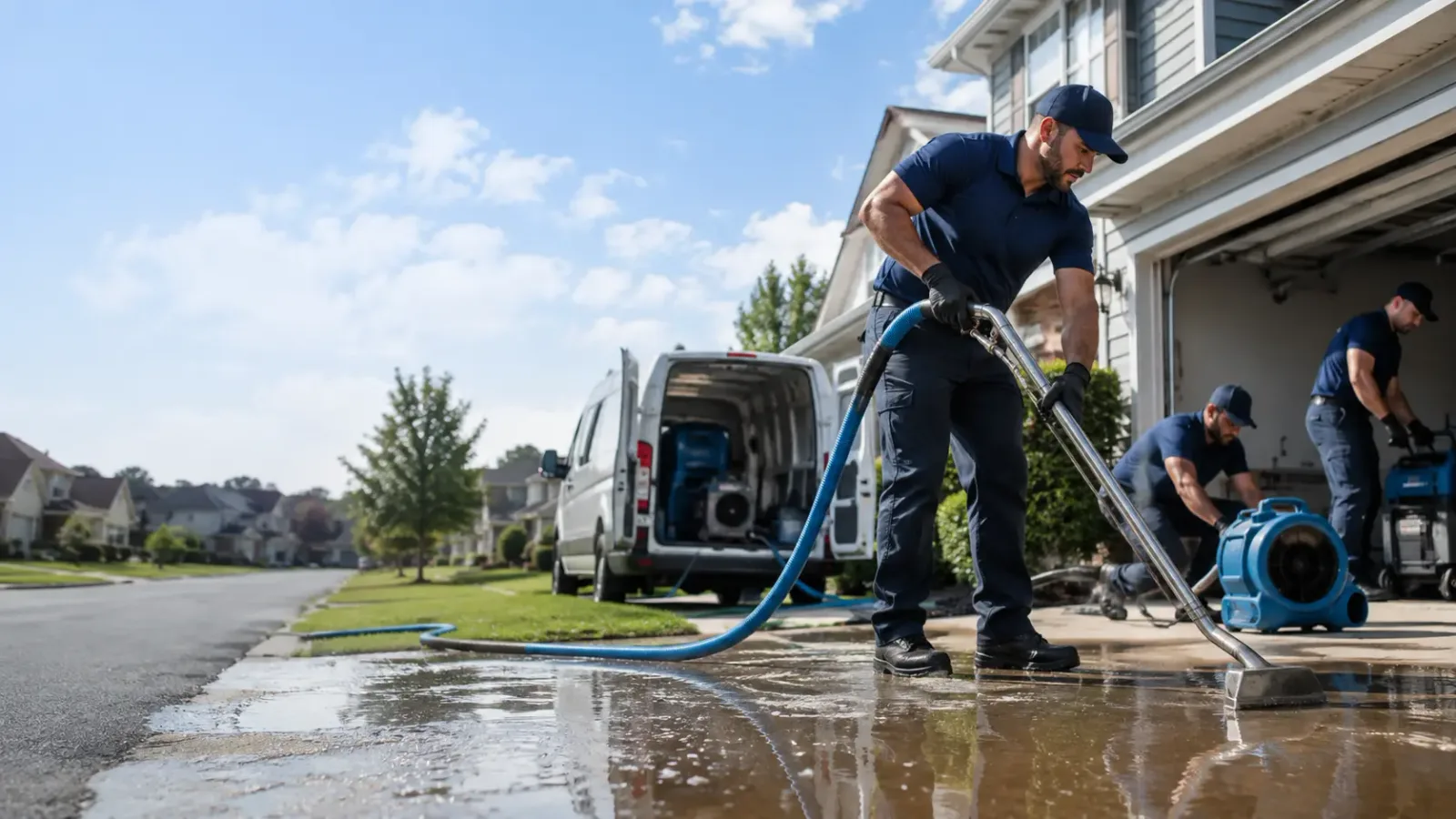 Storm-Related Flood Cleanup in Quincy, MI